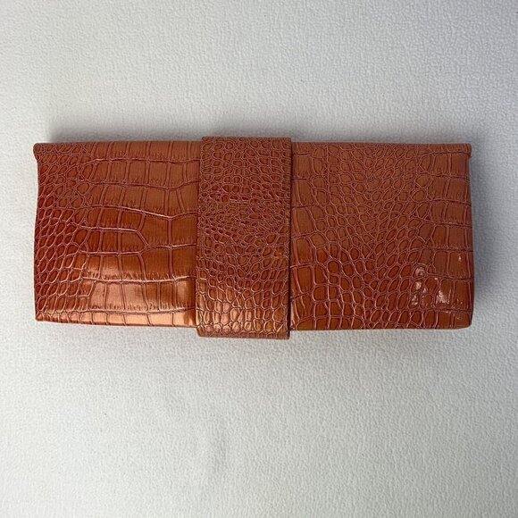 Bijoux Terner Orange Clutch Rectangle Wallet - Picture 5 of 10